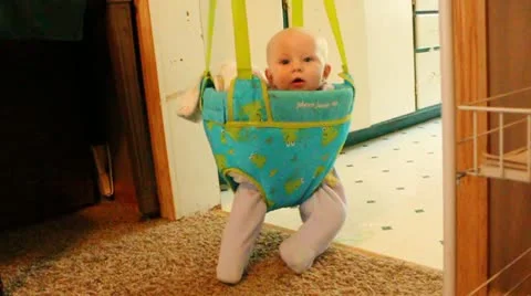 Baby sways Stock Footage 10916373