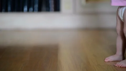 Baby taking Steps Video stock 111289717