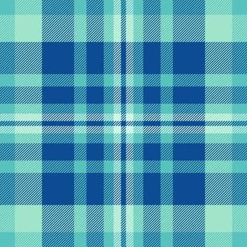 Baby vector tartan pattern, kind plaid textile texture. Sparse fabric check.. Stock Illustration