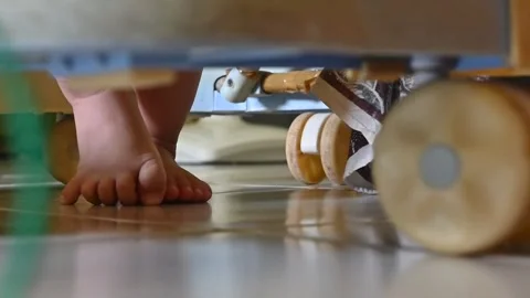 Baby walker Stock Footage 255057278