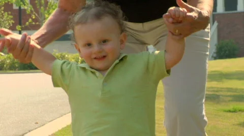 Baby Walking Video stock 845117