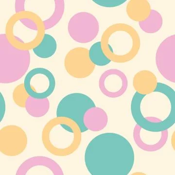 Baby wallpaper - seamless pattern . vector background. Seamless pattern of ge Illustrazione stock