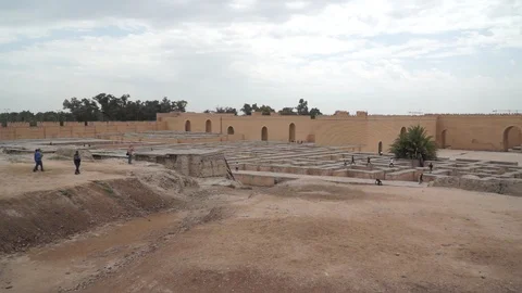 Babylon city, Iraq 스톡 동영상 111204152