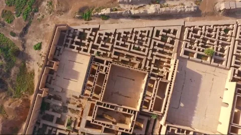 Babylon, one of the most famous cities from any ancient civilisation, was Stock Footage 146149936