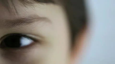 Baby's eyes Video stock 21817194