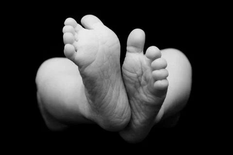 Baby's Feet Stock Photos