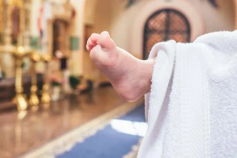 Baby's feet Stock Photos