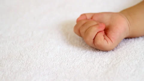 Baby's Hand Stock Footage 327615709