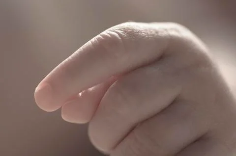 Baby's hand Stock Photos