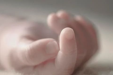 Baby's hand Stock Photos