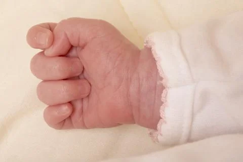 Baby's hand Stock Photos