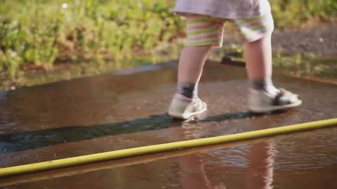 Babys legs Video stock 157182039