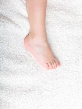 Baby's pretty leg Stock-Fotos