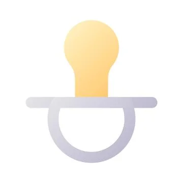 Babysitting pixel perfect flat gradient two-color ui icon イラスト素材