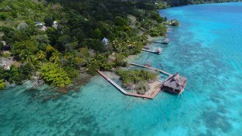 Bacalar lagoon 2 Stock Photos