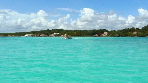 Bacalar Lagoon Stock Footage 94622139