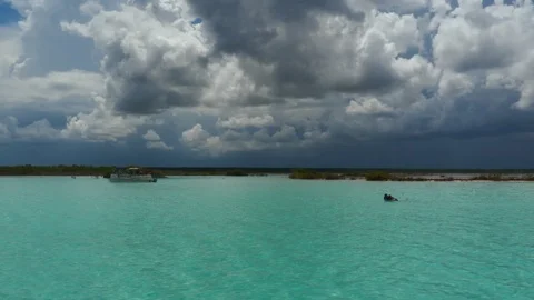 Bacalar Lagoon Stock Footage 94622802