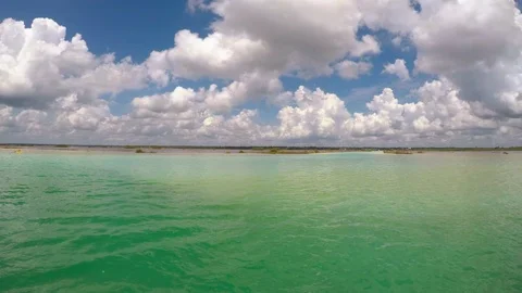 Bacalar Lagoon Stock Footage 94623143