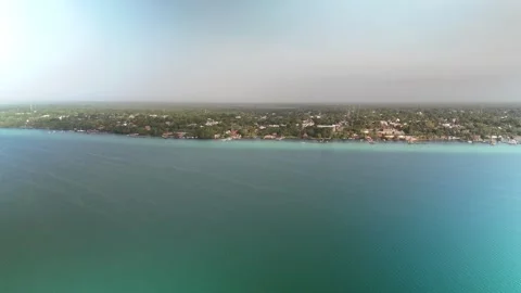 Bacalar Lagoon Mexico Vídeo Stock 313929225