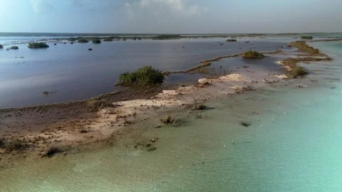 Bacalar Lagoon Mexico Vídeo Stock 313929299