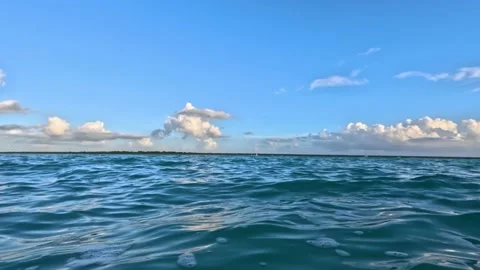 Bacalar Lagoon panoramic view Video stock 229736184