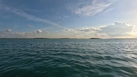 Bacalar Lagoon panoramic view Video stock 229737576