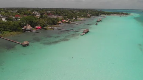 Bacalar Riviera Maya Stock-Footage 129986532