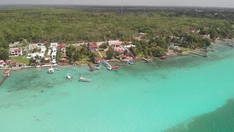 Bacalar Riviera Maya Stock Footage 129986594