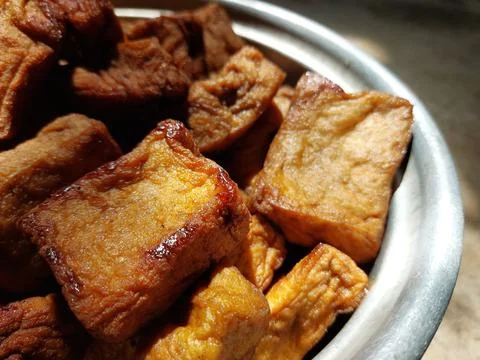 Bacem tofu Foto stock