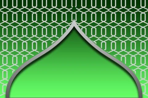 BACGROUND ISLAMI Stock Illustration