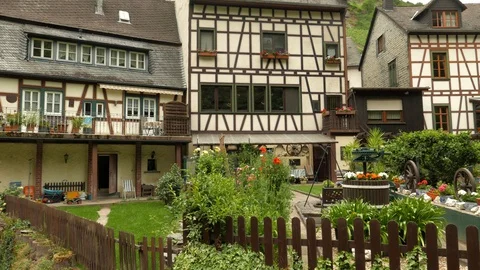 Bacharach, Germany Stock Footage 111073980