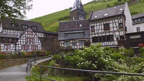 Bacharach, Germany Stock Footage 111074116