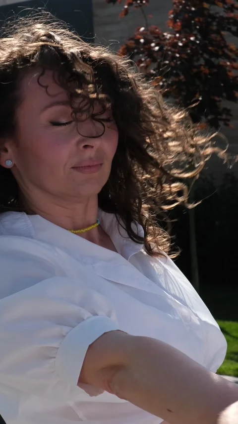Bachata dance Professional artists dancing latin american dance in garden Stock Footage 281654645