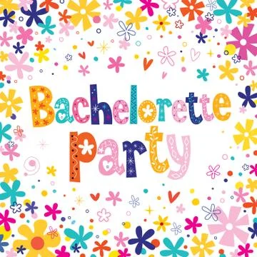 Bachelorette party Stock-Illustration