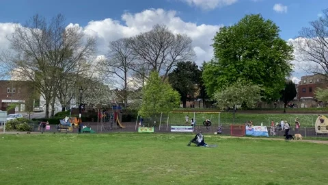 Bachelors Acre Park in Windsor Stock Footage 180953989