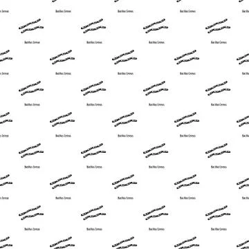 Bacillus cereus pattern seamless Stock Illustration