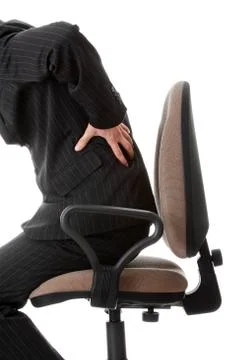 Back ache Stock Photos