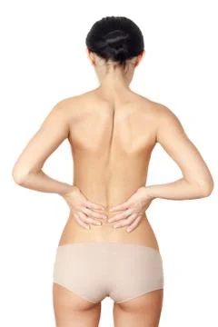Back ache Stock Photos