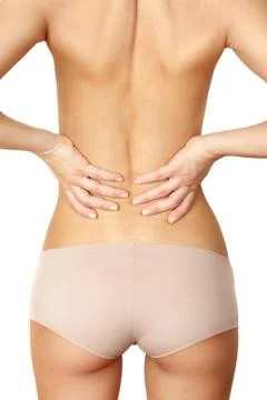 Back ache Stock Photos