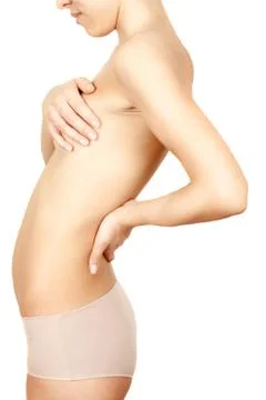 Back ache Foto stock