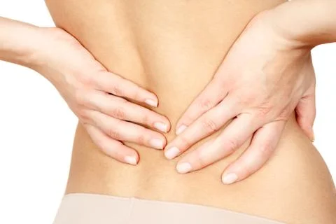 Back ache Stock Photos