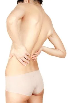 Back ache Stock Photos