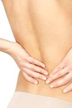 Back ache Stock Photos