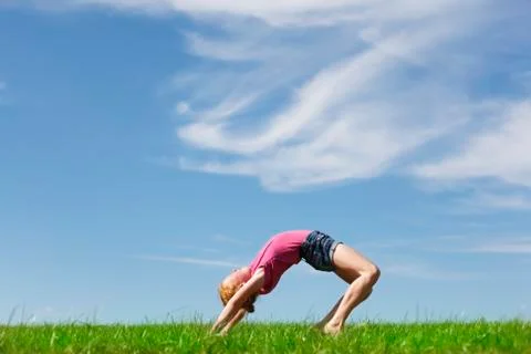 Back arch Stock Photos