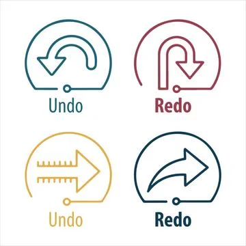 Back arrow icons vector Stock Illustration