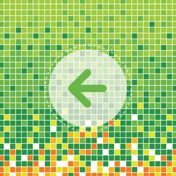 Back arrow symbol Stock Illustration