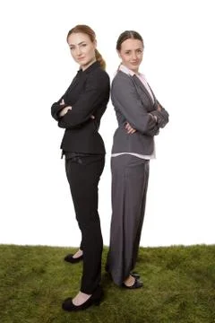 Back to back Stock Photos