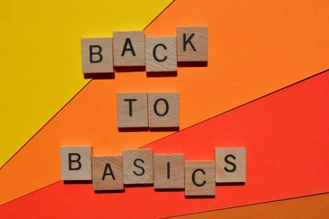 Back. to Basics Stock Photos