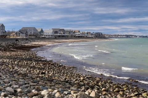 Back Beach, Scituate Stock Photos
