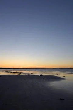 Back Beach, Sunset, Stornoway Isle Of Lewis.Western Isles Stock Photos